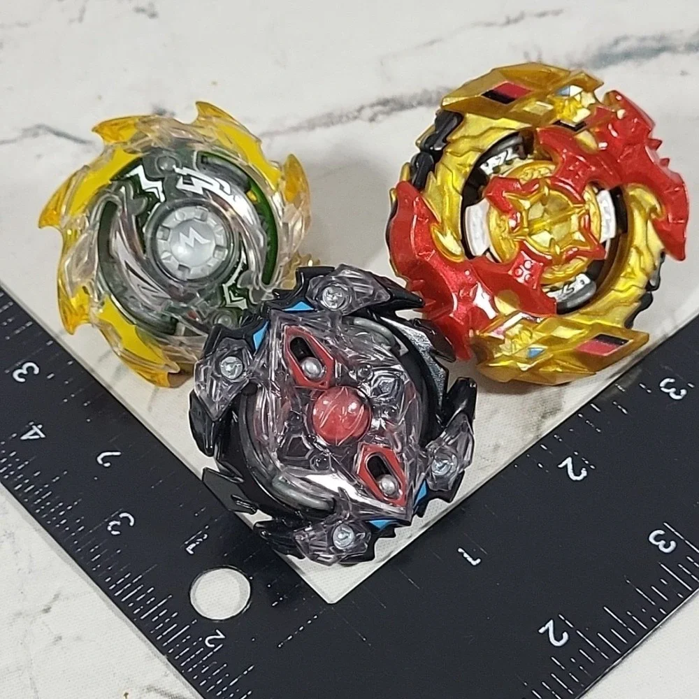 Beyblade Burst Lot Of 3 Hasbro/ Takara Tomy Metal Plastic #2